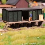 Busch 1963 - H0 - Behelfsschuppen mit Rampe